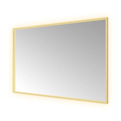 Hotbath &MORE Spiegel directe en indirecte LED color changing spiegelverwarming dimbaar met afstandsbediening RVS 316 SQU128BBP