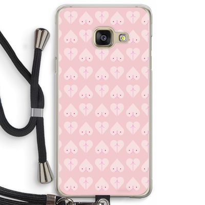 Ass 'n Titties: Samsung Galaxy A3 (2016) Transparant Hoesje met koord