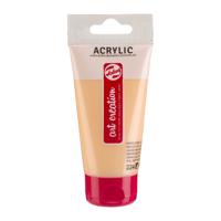 Acrylverf tac 224 napelsgeel rood tube 75ml