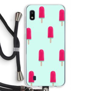 Waterijsje: Samsung Galaxy A10 Transparant Hoesje met koord