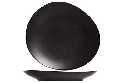 Cosy & Trendy Klein Bordje / Gebaksbordje Vongola Black - 15 x 14 cm