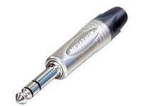 Neutrik jack plug connector, 3-polig mannelijk, 6.3mm, vernikkeld - Velleman