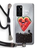 One In A Melon: Huawei P40 Transparant Hoesje met koord