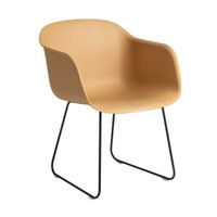 Muuto Fiber Chair Sledebasis Naturel - thumbnail