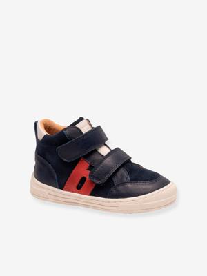 Hoge sneakers voor kinderen DYLAN BISGAARD marineblauw