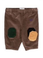 Bobo Choses pantalon en velours côtelé à genouillères - Marron