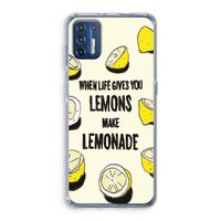 Lemonade: Motorola Moto G9 Plus Transparant Hoesje Lemonade: Motorola Moto G9 Plus Transparant Hoesje