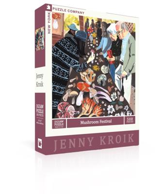 New York Puzzle Company Puzzel Paddenstoelenfestival - 500 stukjes