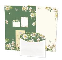 Briefpapier met enveloppen: White Elegance, Janneke Brinkman-Salentijn Briefpapier met enveloppen: White Elegance, Janneke Brinkman-Salentijn