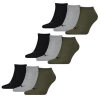 Puma Sneakersokken Plain 9-pack Forest Night Combo-39/42