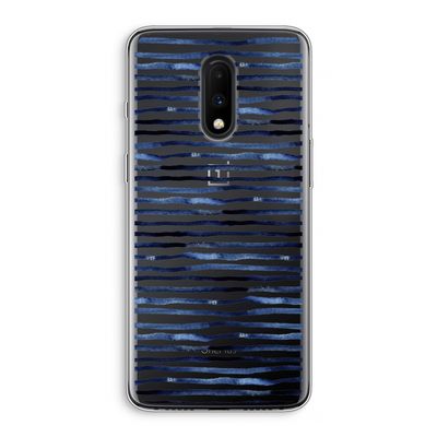 Verrassende lijnen: OnePlus 7 Transparant Hoesje
