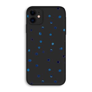 Blauwe stippen: iPhone 11 Biologisch afbreekbaar hoesje