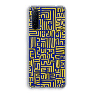 Majorelle Blue Print: OnePlus Nord CE 5G Transparant Hoesje