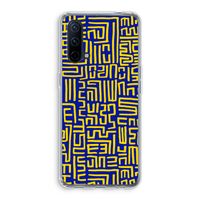 Majorelle Blue Print: OnePlus Nord CE 5G Transparant Hoesje