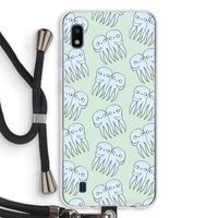 Octopussen: Samsung Galaxy A10 Transparant Hoesje met koord