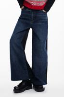 Jeans met asymmetrische taille - BLUE - 11/12