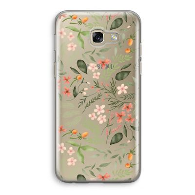 Sweet little flowers: Samsung Galaxy A5 (2017) Transparant Hoesje