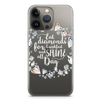 Diamonds: iPhone 13 Pro Transparant Hoesje