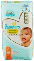 Pampers Premium Protection maat 3 - 52 luiers