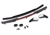 Traxxas - Mirrors, side, black (left & right) (TRX-8388)