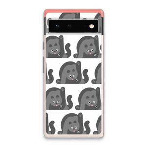 Cats: Google Pixel 6 Transparant Hoesje