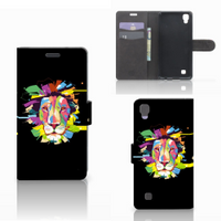 LG X Power Leuk Hoesje Lion Color - thumbnail