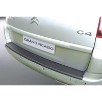 Bumper beschermer passend voor Citroën C4 Grand Picasso 7-pers. 2006-2013 Zwart GRRBP256 - thumbnail