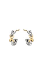 David Yurman petits anneaux en or 18ct