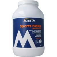 Maxim Sports drink powder tubs fresh orange