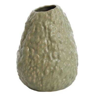 Vaas avocado keramiek olijf groen S