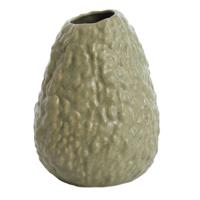 Vaas avocado keramiek olijf groen S