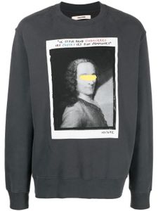 Zadig&Voltaire sweat à imprimé graphique - Gris