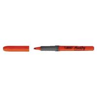 Markeerstift Bic brite liner grip oranje | 12 stuks