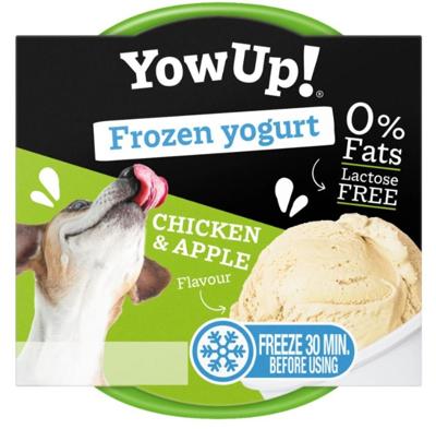 YowUp! Frozen Yoghurt Chicken & Apple voor hond en kat 110 gram