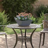 Plastic Plantenbak 5 pcs Antraciet 35 x 35 x 15 cm Staal
