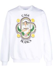 Casablanca sweat Le Joueur en coton biologique