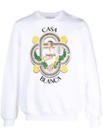 Casablanca sweat Le Joueur en coton biologique - thumbnail