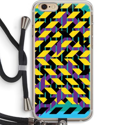 Skew Bee 3: iPhone 6 PLUS / 6S PLUS Transparant Hoesje met koord