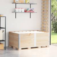 Palletopzetranden 3 st 150x100 cm massief grenenhout
