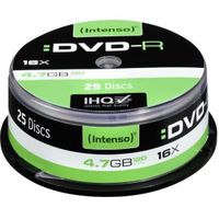 1x25 Intenso DVD-R 4.7GB 16x Speed. Cakebox - thumbnail