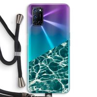 Weerkaatsing water: Oppo A52 Transparant Hoesje met koord