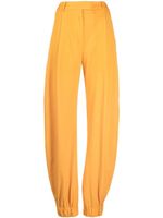 The Attico pantalon à taille haute - Orange