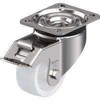 Blickle LKX-SPO 80G-FI Zwenkwiel met rem Wieldiameter: 80 mm Draagvermogen (max.): 350 kg 1 stuk(s)