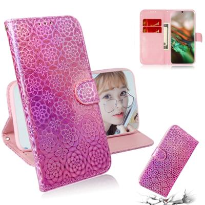 Voor Galaxy Note 10 effen kleur kleurrijke magnetische Buckle horizontale Flip PU lederen draagtas met houder & kaartsleuven & portemonnee & Lanyard (