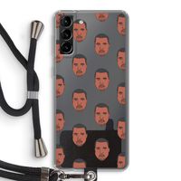 Kanye Call Me?: Samsung Galaxy S21 Plus Transparant Hoesje met koord