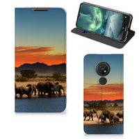 Nokia 6.2 | 7.2 Hoesje maken Olifanten - thumbnail