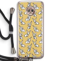 Haas: Motorola Moto G6 Transparant Hoesje met koord