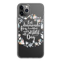 Diamonds: iPhone 11 Pro Transparant Hoesje