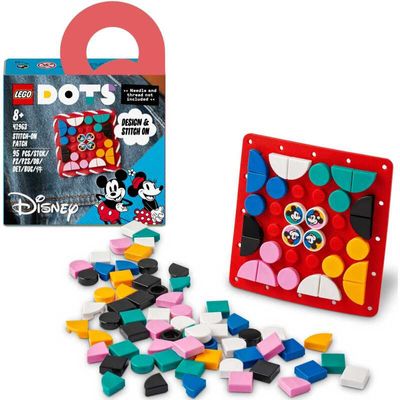 DOTS - Mickey Mouse & Minnie Mouse: Stitch-on patch Constructiespeelgoed