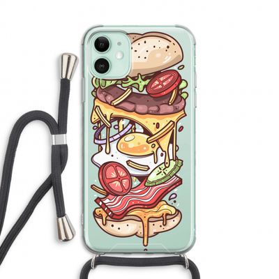 Diet Coke Please: iPhone 11 Transparant Hoesje met koord
